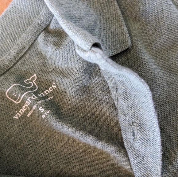 Vineyard Vines golf shirt with lined long sleeves - Picture 2 of 4